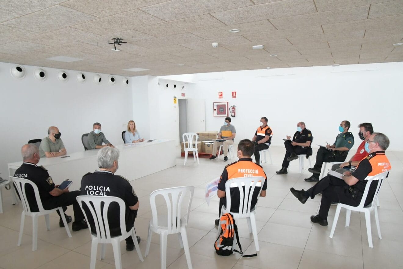 Reunión de coordinación de vigilancia forestal