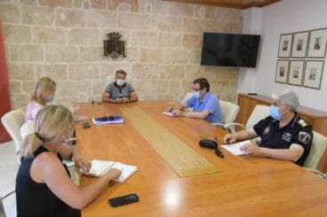 Reunión de seguridad y playas
