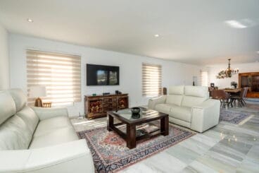Salón de una villa de alquiler vacacional en Jávea – Aguila Rent a Villa