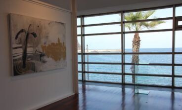 Vista del mar desde la Casa del Cable