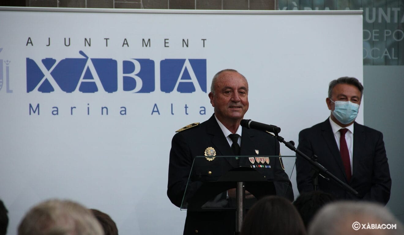 Acto de jubilación del agente Cristóbal Buigues