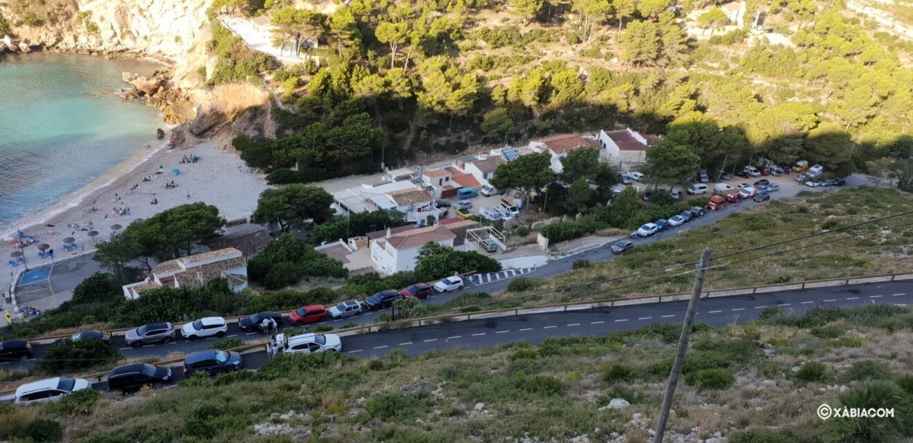 Cala de la Granadella domingo 19 de julio a las 8.30 horas