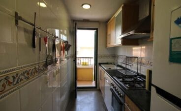 Cocina en un ático dúplex en venta en Jávea – Atina Inmobiliaria