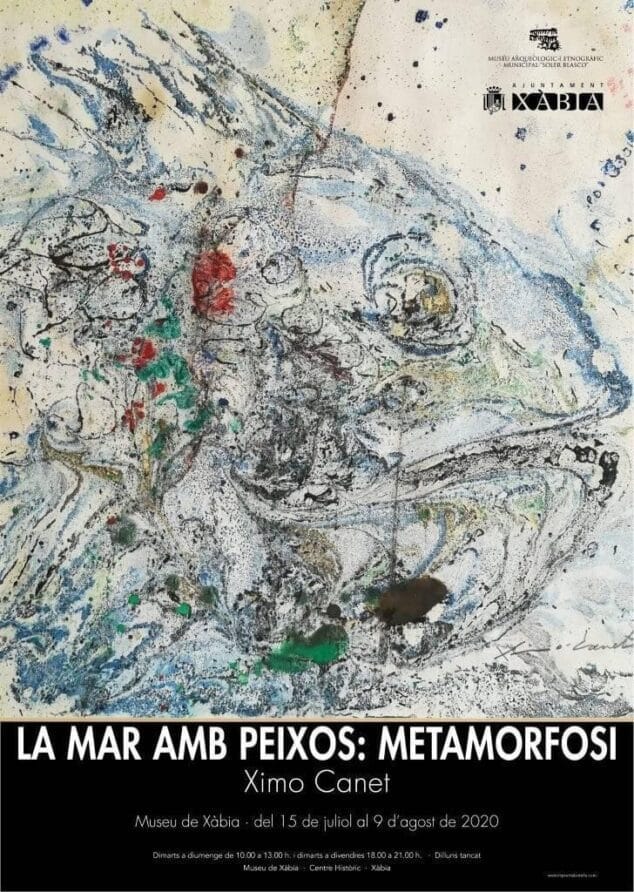 Imagen: Cartel de la Exposición de Ximo Canet