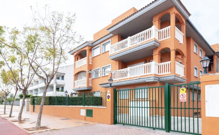 Façade d'un appartement à vendre à Jávea - Immobilier Belen Quiroga