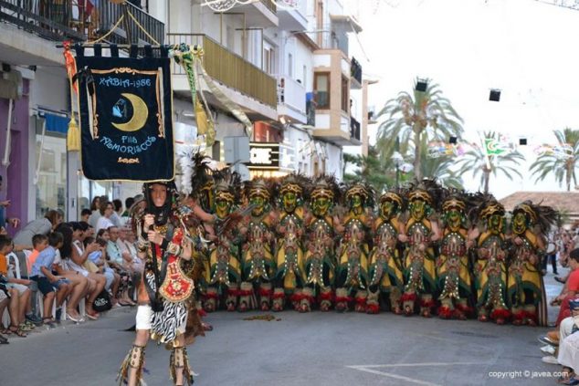Imagen: Filà Almoriscos en el desfile de 2019
