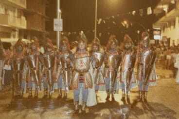 Filà Ballesters Xàbia en su primer año (1983)