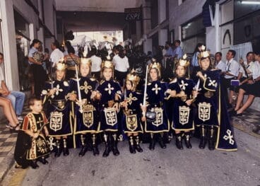 Escuadra de niños de la Filà Ballesters de Xàbia