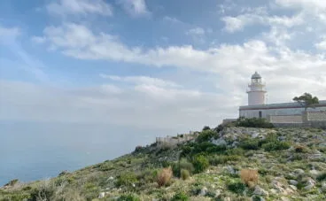 Imagen espectacular del faro del Cabo de San Antonio de Jávea