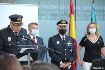 Jubilación del agente Cristóbal Buigues