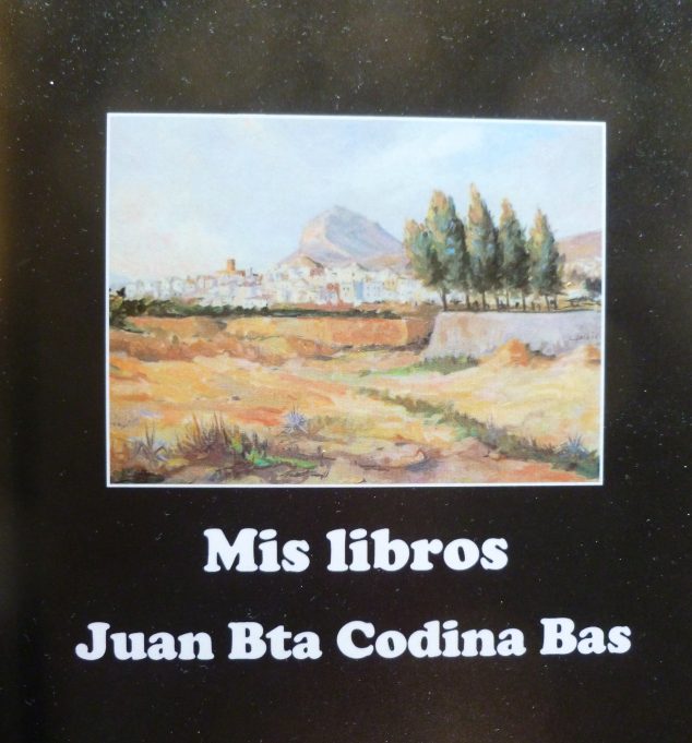 Imagen: Libro dedicado a Juan Bta.Codina Bas