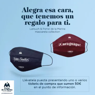 Edición de mascarillas con mensajes divertidos – Portal de la Marina