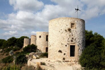 Molinos de la Plana de Xàbia