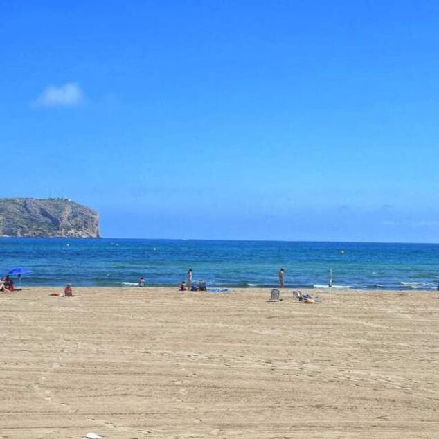 Imagen: Playa de Xàbia