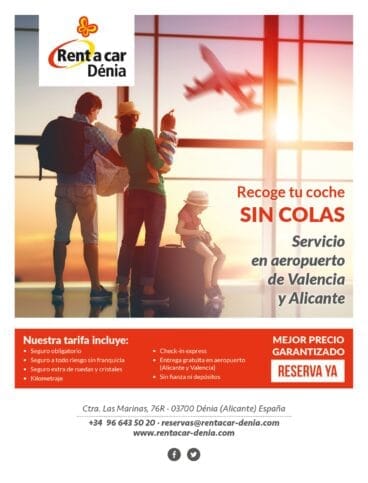 Confía en el servicio excelente de Rent a Car Dénia para el alquiler de tu vehículo