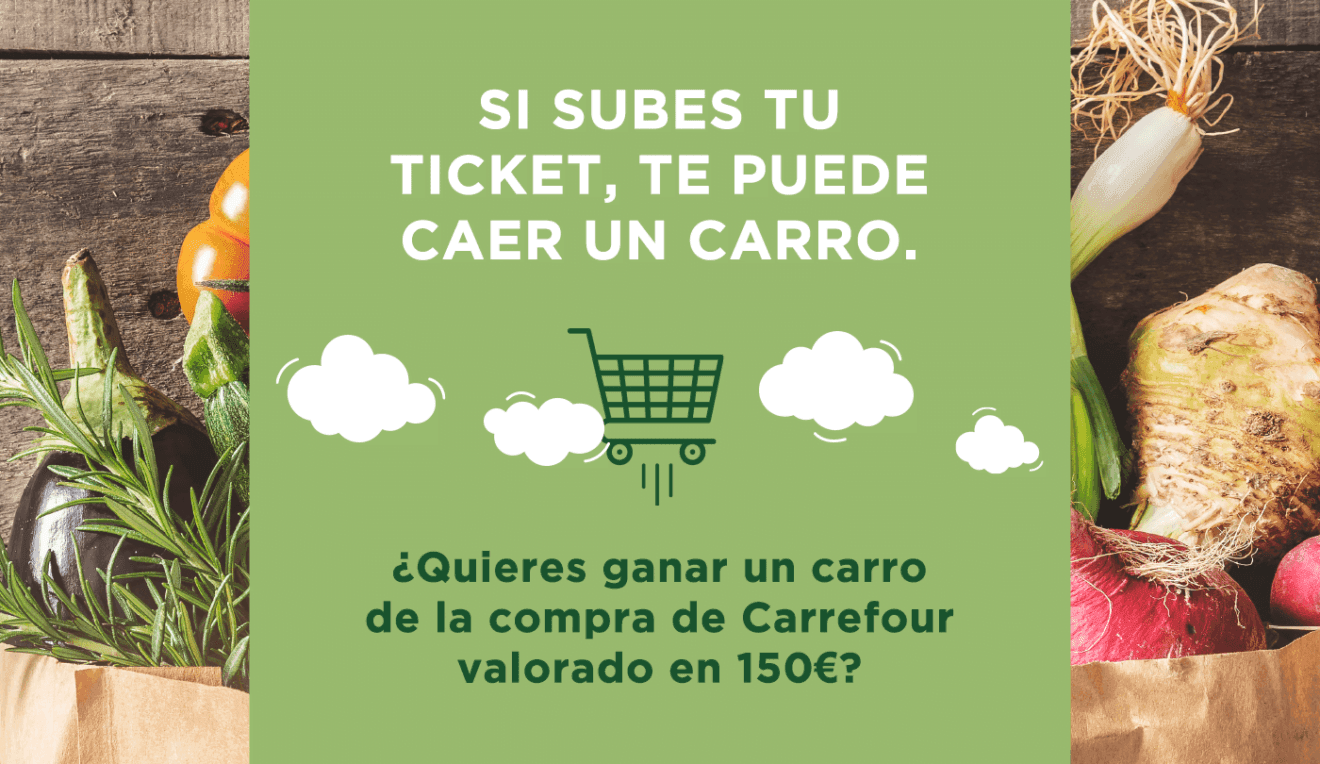 Sorteo de carro de compra en Portal de la Marina
