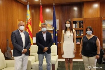 Visita de la consellera de Innovación al Ayuntamiento de Xàbia