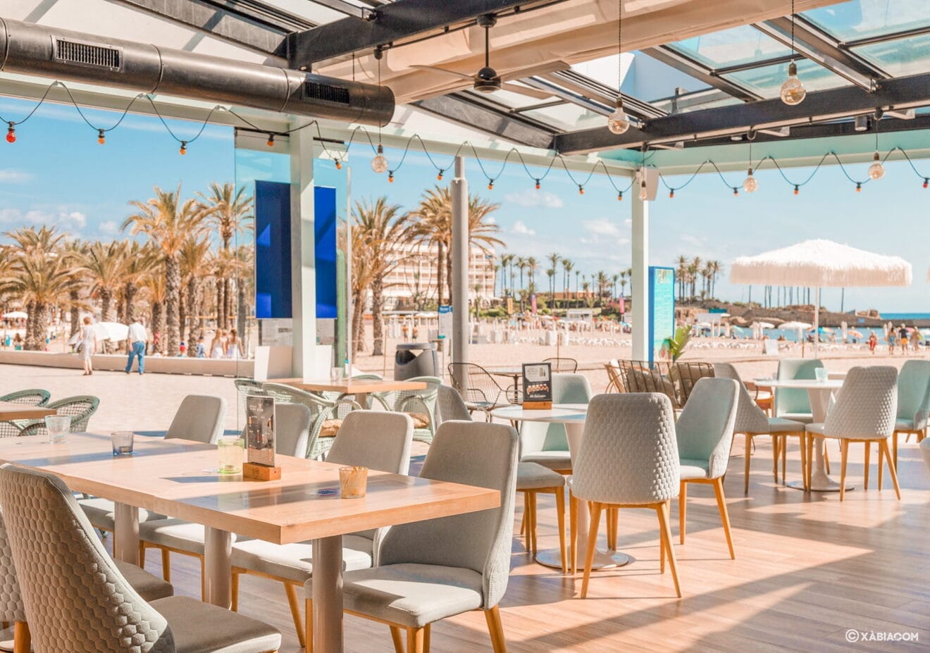 Vista del exterior de Restaurante Ammos