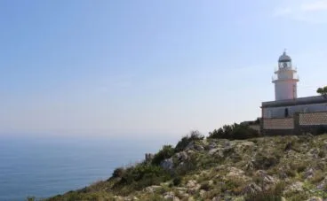 Vista del faro del Cap de Sant Antoni de Xàbia