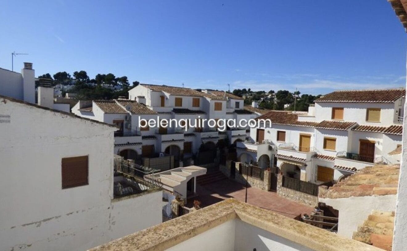 Vistas desde un bugalow en venta en Jávea - Inmobiliaria Belen Quiroga