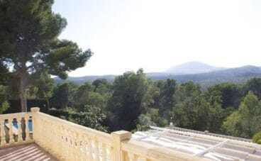 Vistas abiertas desde un chalet en venta en la zona de Costa Nova en Jávea – Terramar Costa Blanca