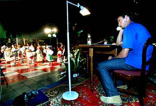 Juan Carlos Ferrero durante la partida de  2001. Foto El País