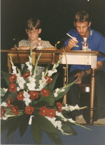 Juan Carlos Ferrero en la VI Edición (2001). Foto Tomás Vallés