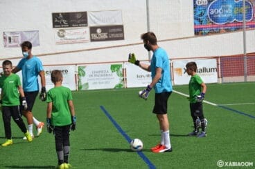 Adrián durante el campus