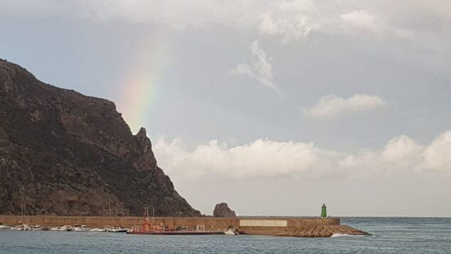 Imagen: Arcoíris en Xàbia