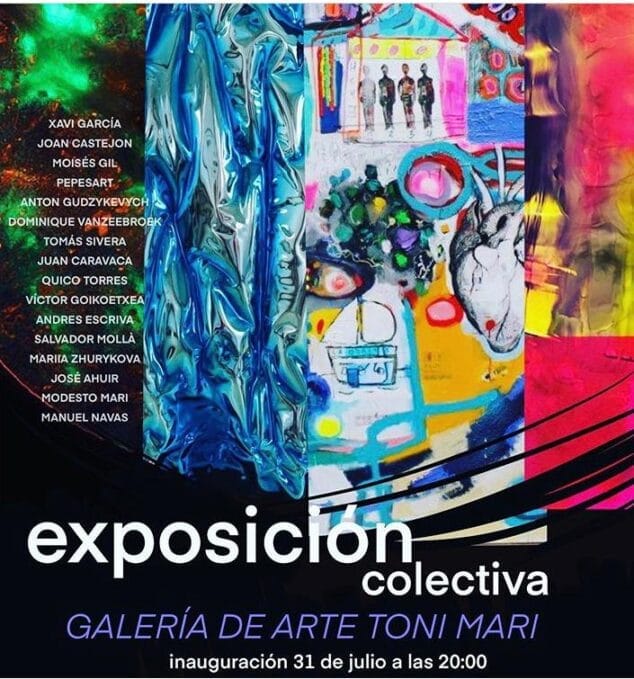 Imagen: Cartel de la exposición colectiva