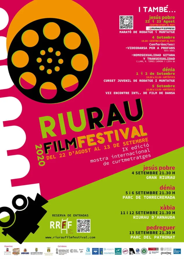 Imagen: Cartel Riurau film festival 2020