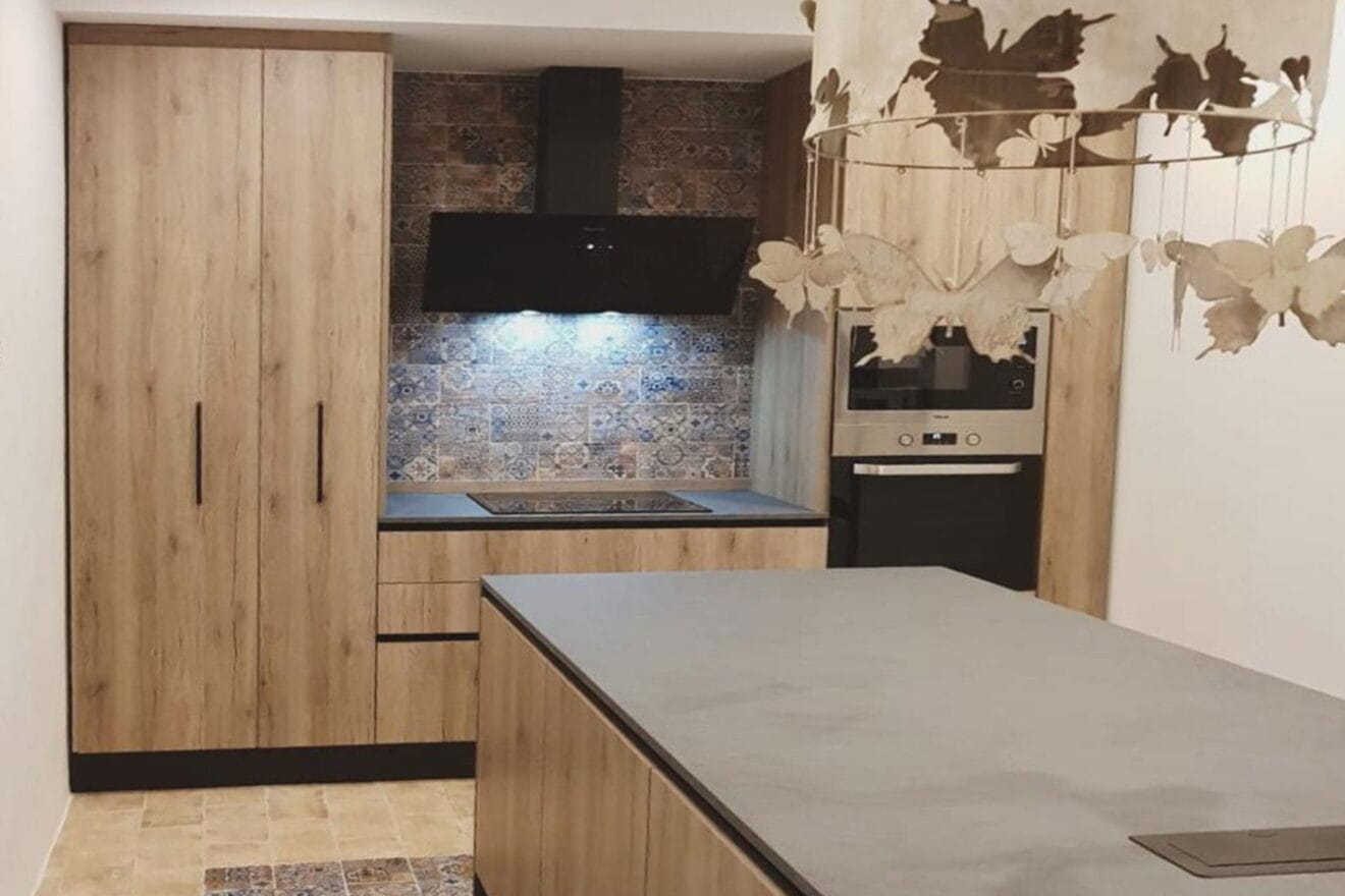 Cocina de una casa de pueblo en venta en Jávea - Atina Inmobiliaria
