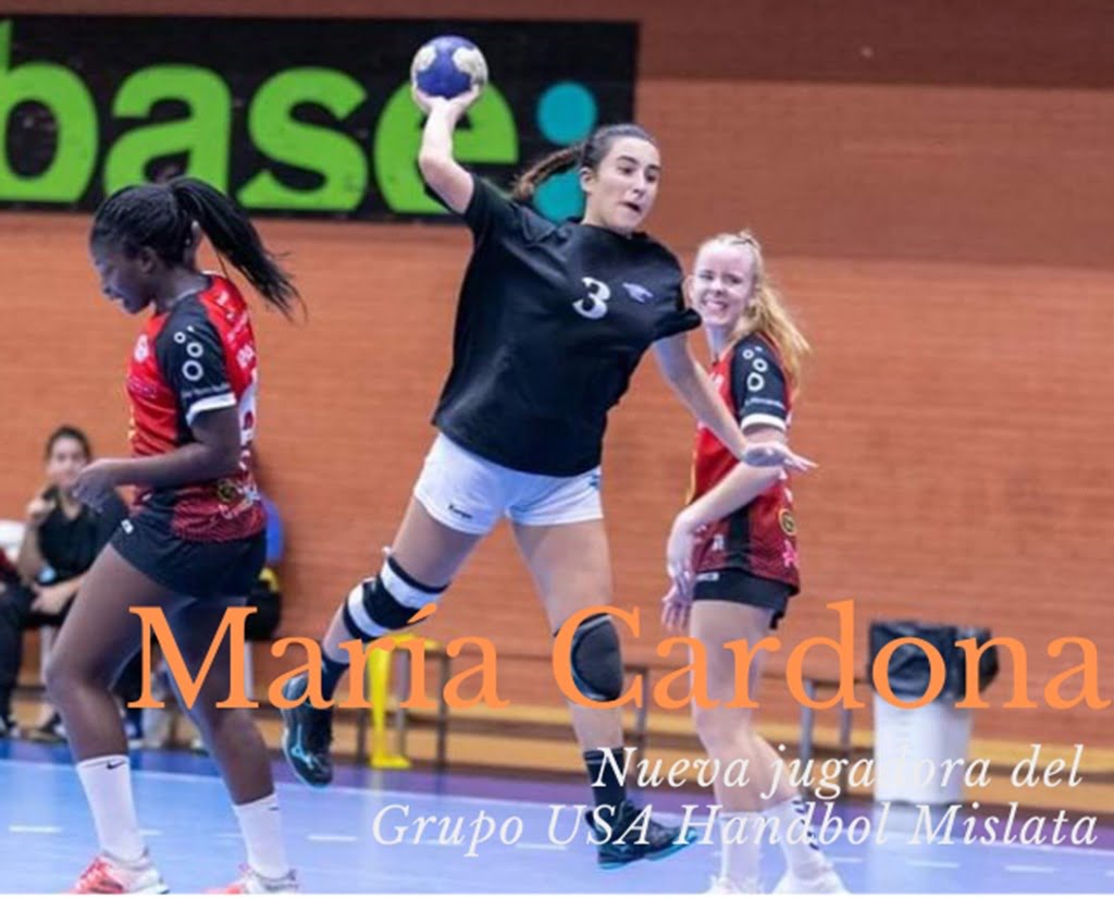 María Cardona se une a las filas del Grupo USA Handbol Mislata