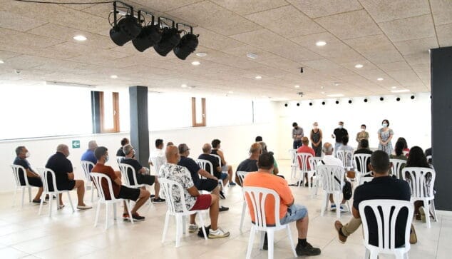 Imagen: Nuevos trabajadores del Plan Social