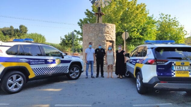 Imagen: Nuevos vehículos de la Policía Local de Benitatxell