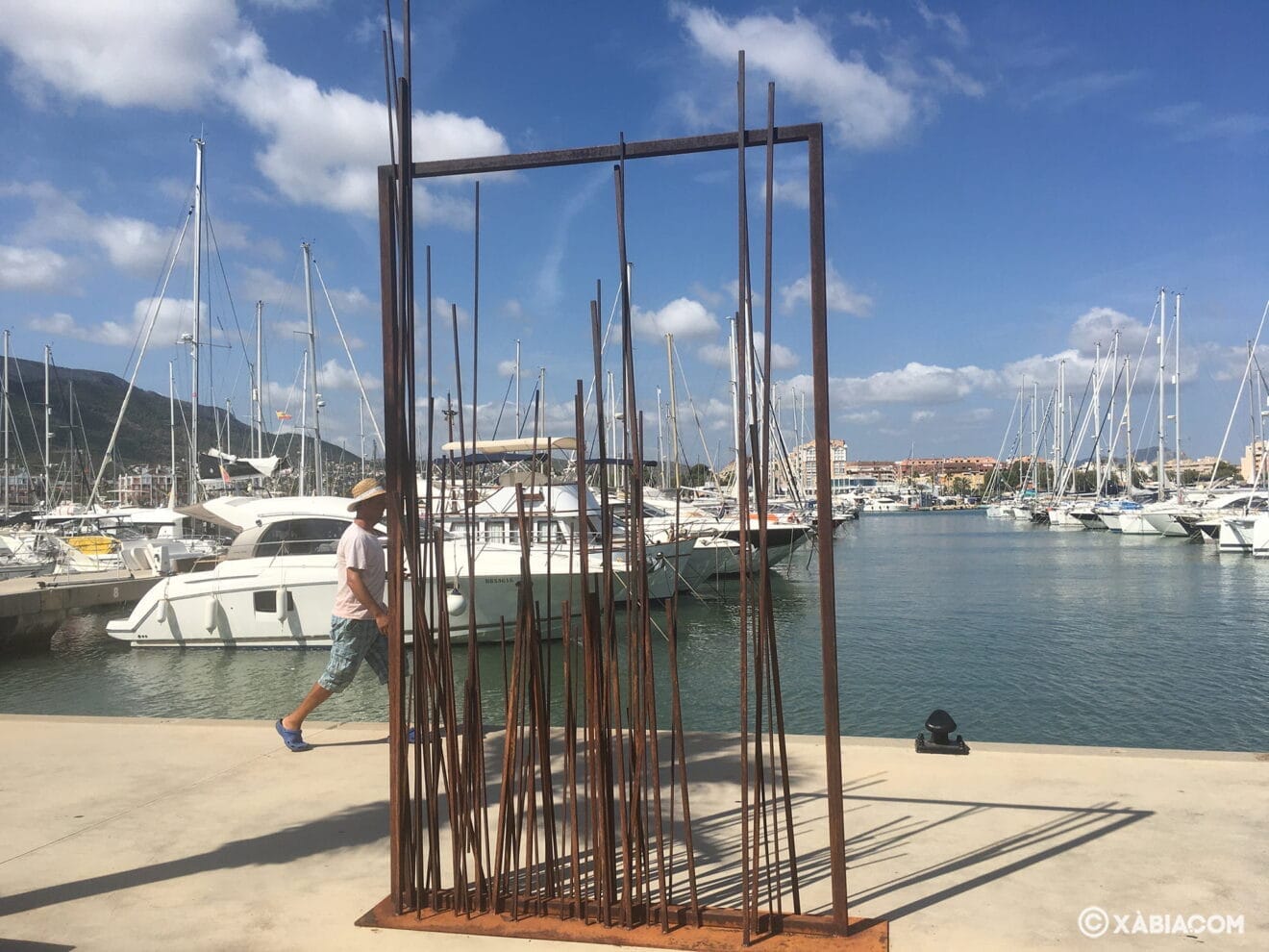 Obra expuesta en la muestra 'Esculturas frente al mar'