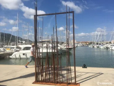 Obra expuesta en la muestra ‘Esculturas frente al mar’