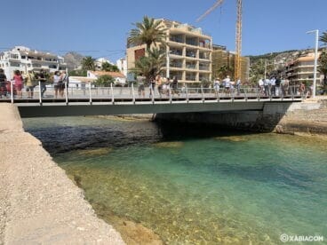 Reapertura del Puente de Triana de Xàbia