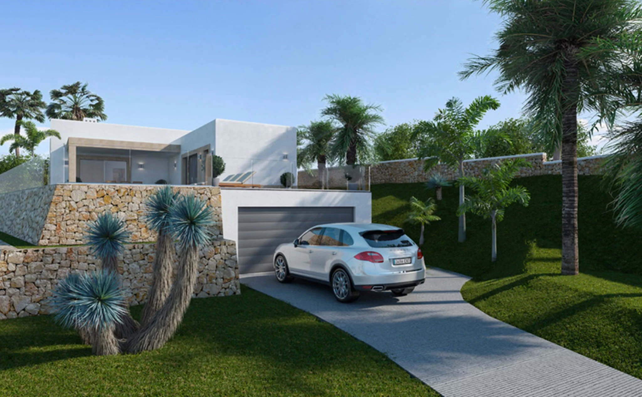 Vista exterior de ‘Casa Diana’ – Lucas Graf Projects