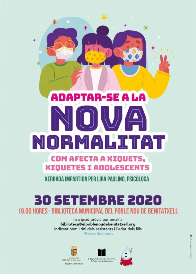 Imagen: Charla en Benitatxell.Cómo adaptarse a la nueva normalidad