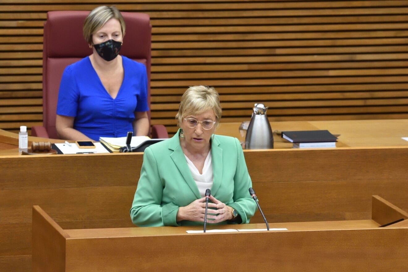 Comparecencia de Ana Barceló en Les Corts
