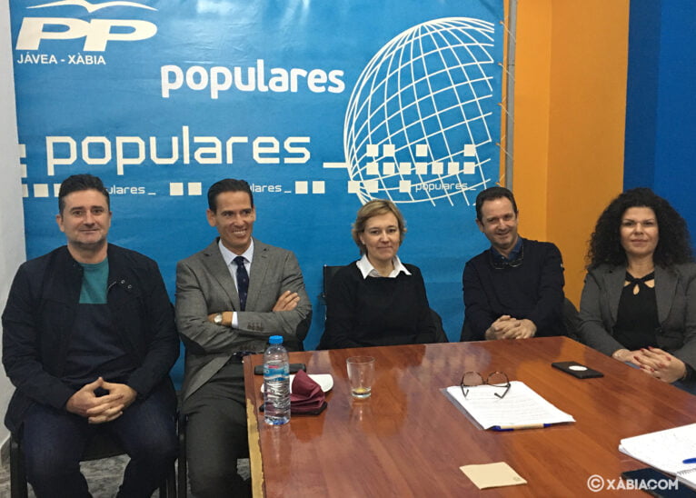 Concejales del Partido Popular de Xàbia