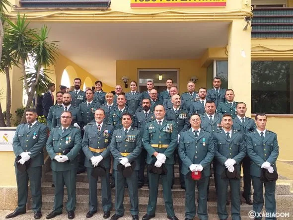 Cuerpo de la Guardia Civil en el Día del Pilar