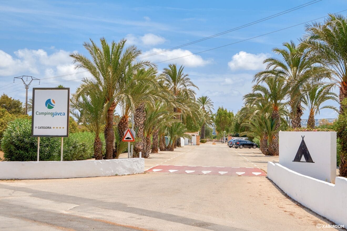 Entrada - Camping Jávea