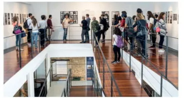 Exposición en la Casa del Cable del I Festival Ojos Rojos