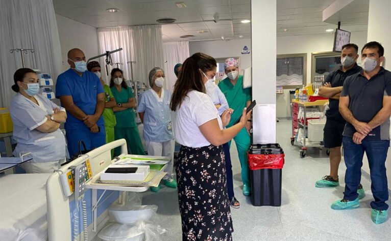 Formación del personal en el uso de la tecnología - Hospital Clínica Benidorm (HCB)