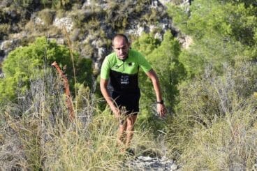 Iván Bisquert durante la prueba