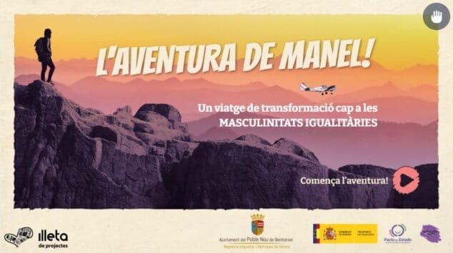 Imagen: Juego virtual sobre masculinidades igualitarias