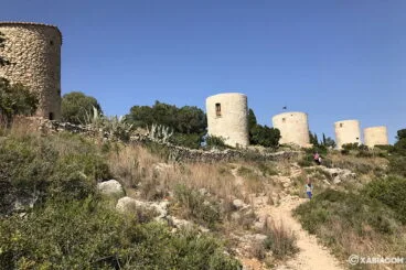 Grupo de molinos de Xàbia