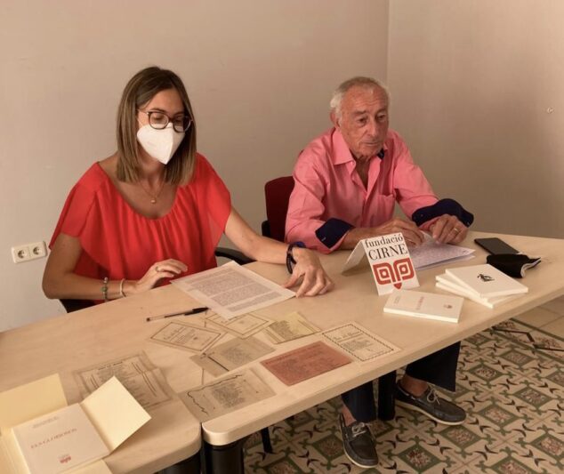 Imagen: Paco Reus y Mª del Mar Reus, investigadores de este parte histórica